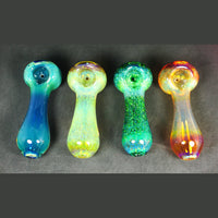 Glass Spoons - Inside frit (Blue Moon, Mystery Adventurine, Exp Green or Amber Purple)