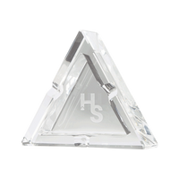 Higher Standards Crystal Ashtray