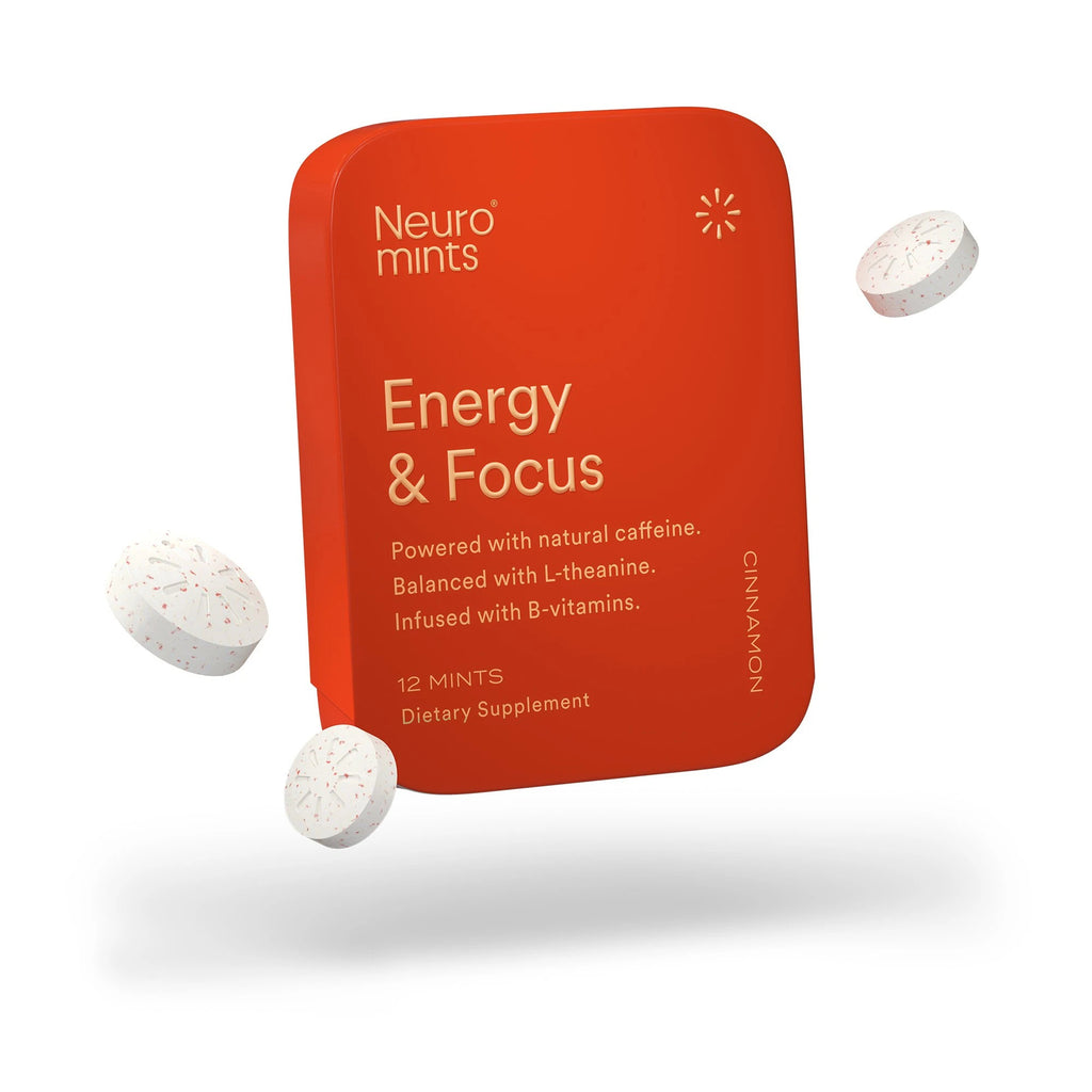 Neuro Mints Energy and Focus Mints (peppermint or cinnamon) MindFuel