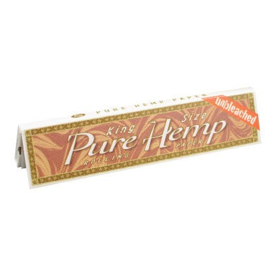 Pure Hemp Unbleached Kingsize Rolling Papers