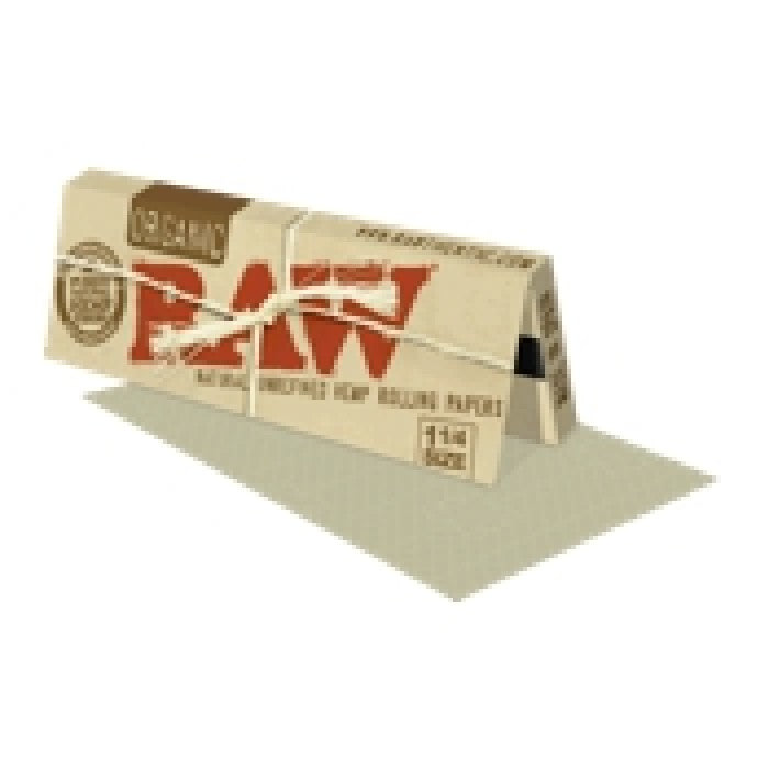Raw Organic (1 1/4 size) Hemp Rolling Papers