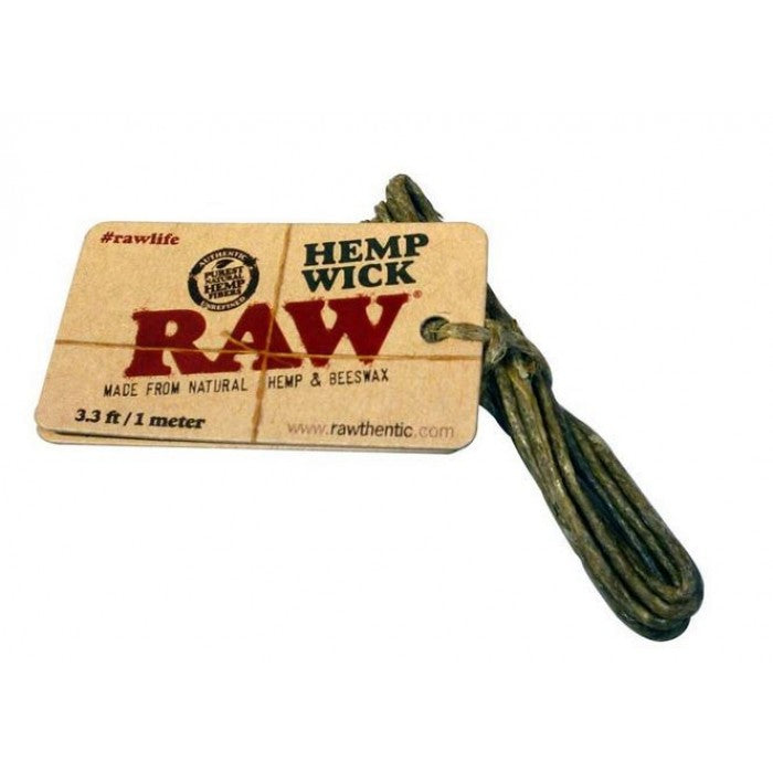 RAW Hemp Wick (1m, 3.3ft)