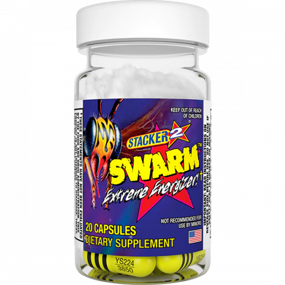 SWARM (available in 4 and 20 capsules) eXtreme energizer