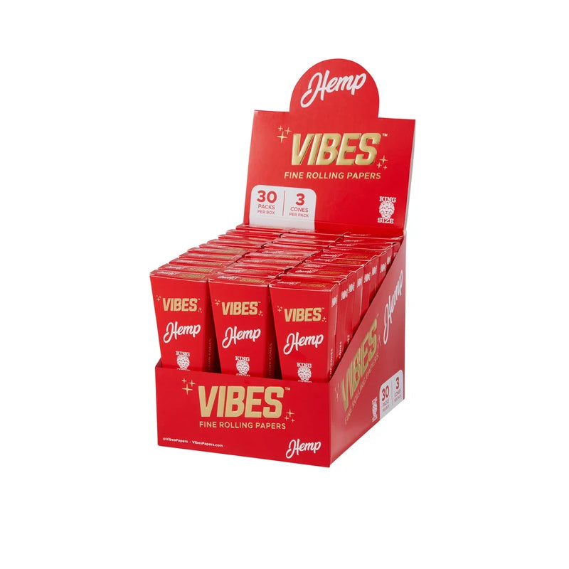 Vibes Cones - Kingsize - 3 pack