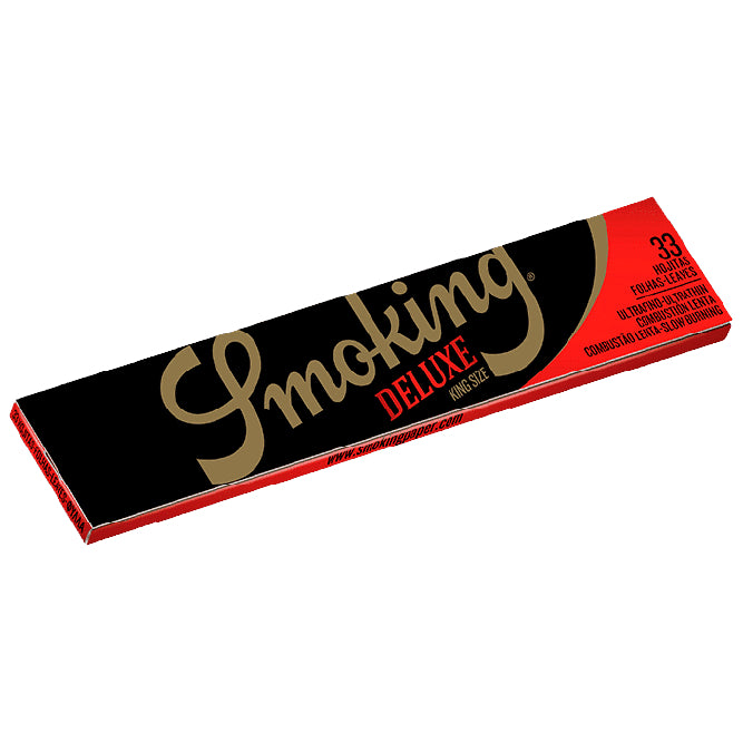 Smoking Papers Kingsize (Black) 'Deluxe'