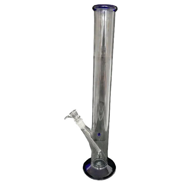 Glass Water Pipe - Chronos - Glass on Glass - 425mm height