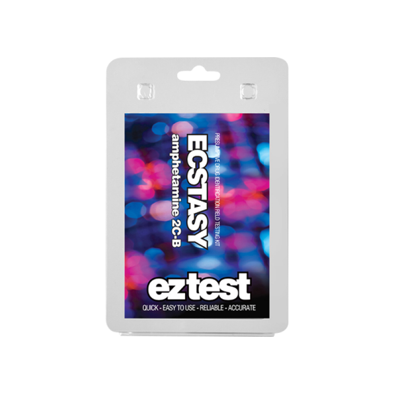 EZ Test for Ecstasy, (meth)Amphetamine, 2C-B/C/I and other substances