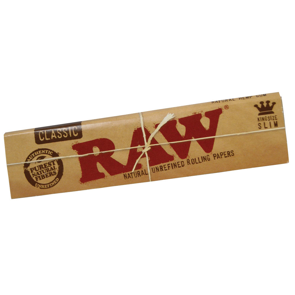 Raw Classic (King-Size Slim) Natural Rolling Papers