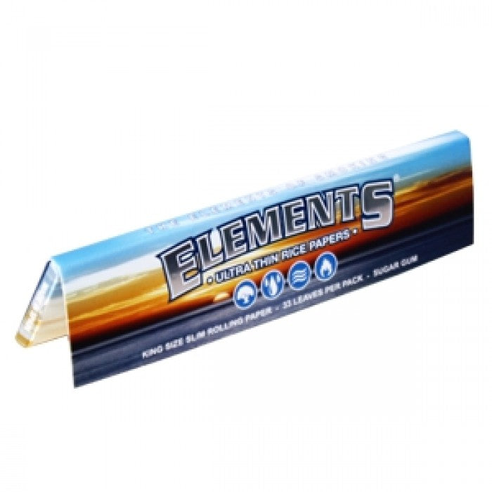 Elements Kingsize Slim - deluxe rolling papers