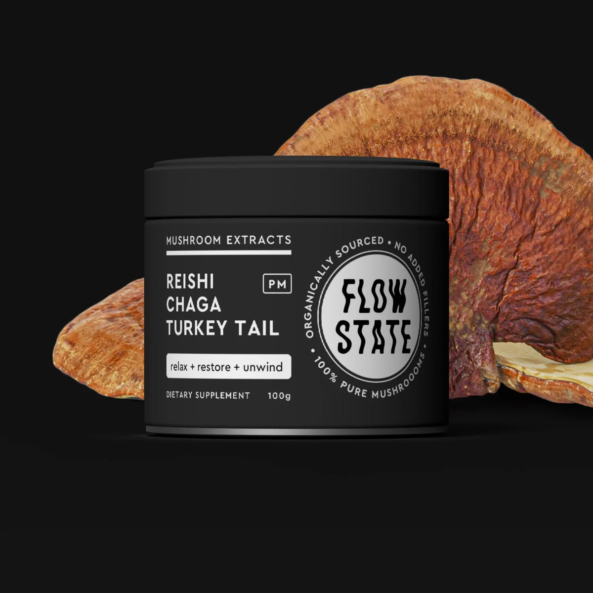 PM Mushroom Blend (100 gram) Relax | Restore | Unwind