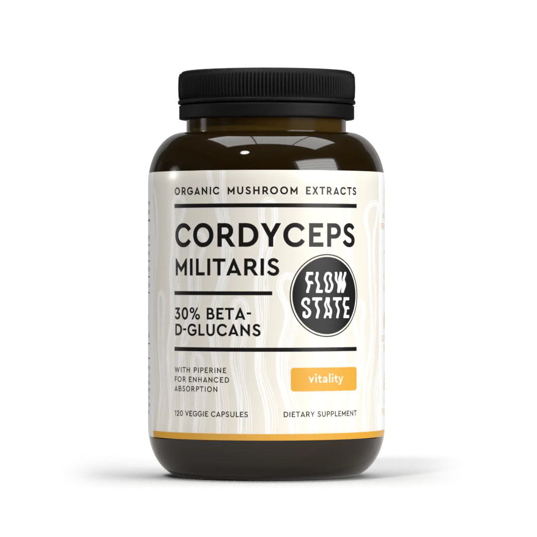 Cordyceps Capules (120 veggie caps) Energy | Vitality | Endurance