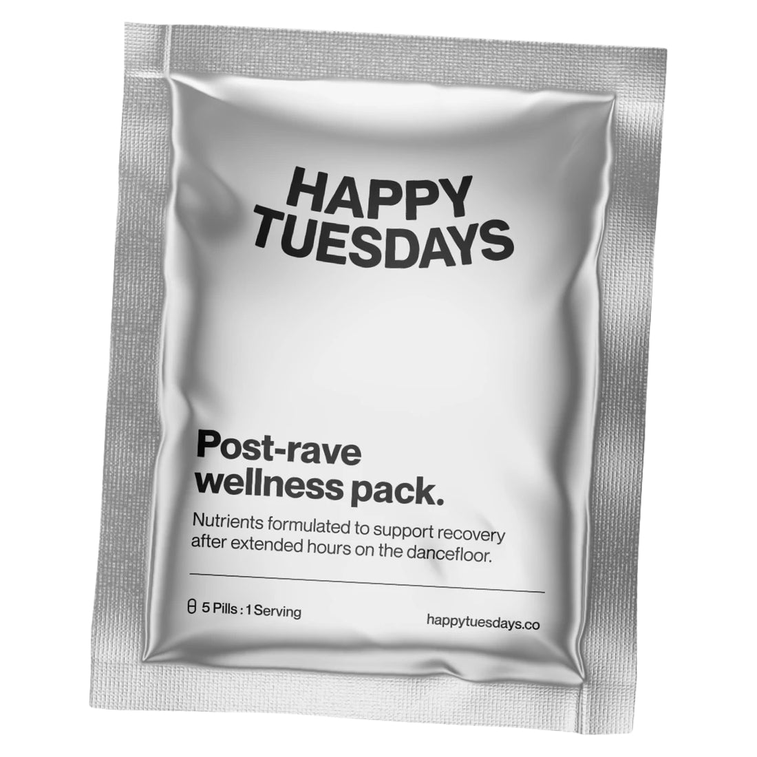 Happy Tuesdays (5 pills) Post Rave Wellness Pack