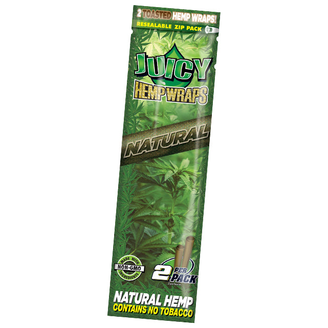 Juicy Hemp Wraps (Available in Natural Hemp & Assorted Flavours)