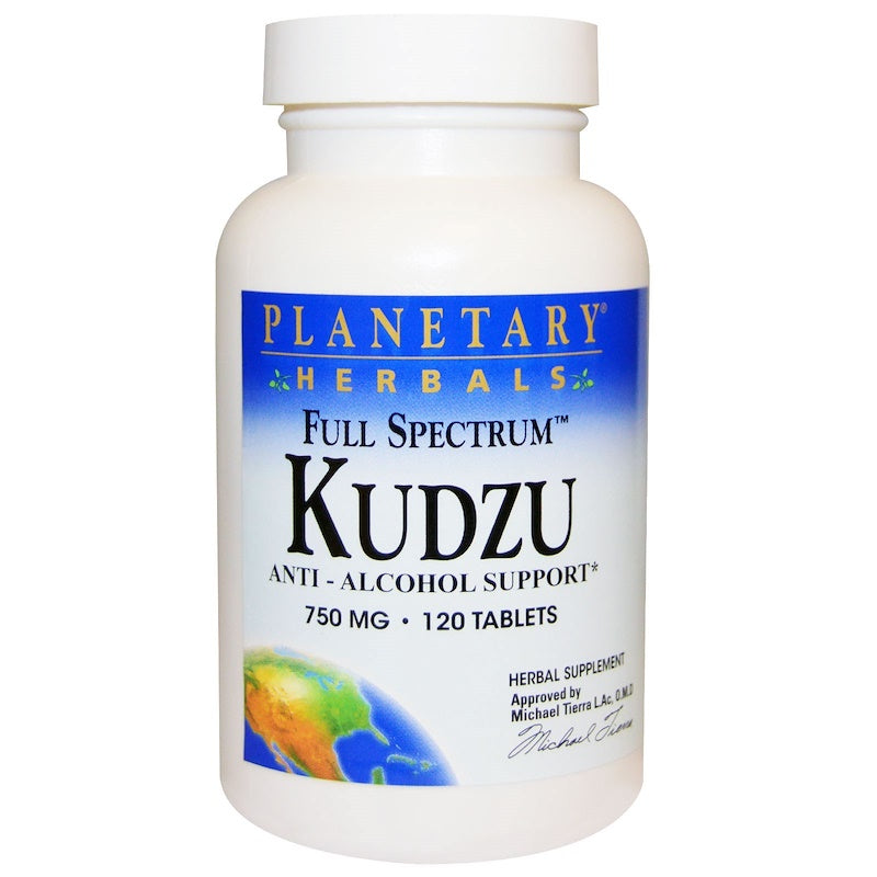 Kudzu (120 tablets) Full Spectrum 750 mg Extract - Anti-Alcohol Support