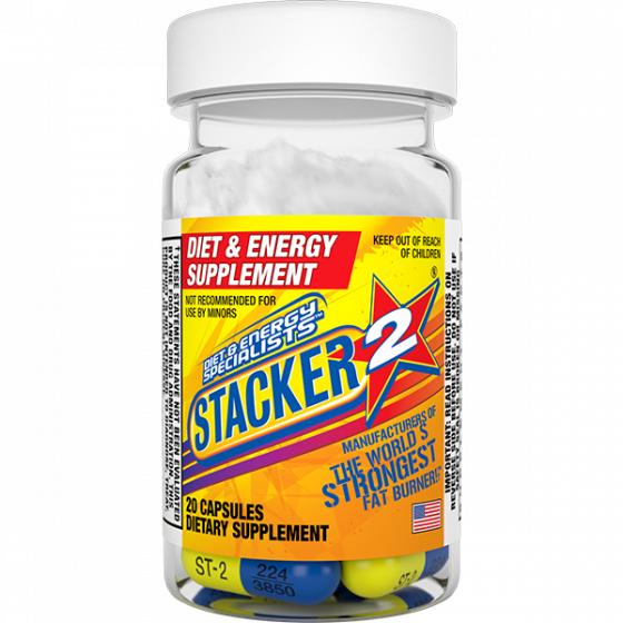 Stacker 2 (20 capsules) Diet & Energy Pill