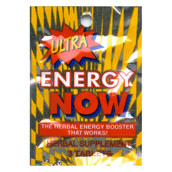 Energy Now (3 pills) Ultra Energy Now - The Herbal Energy Booster That Works