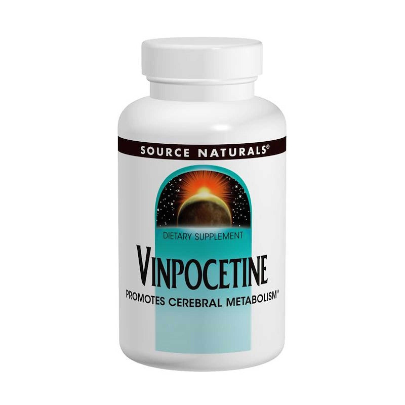 Vinpocetine (120 Tablets) 10mg - Promotes Cerebral Metabolism